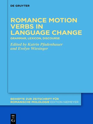 cover image of Romance motion verbs in language change